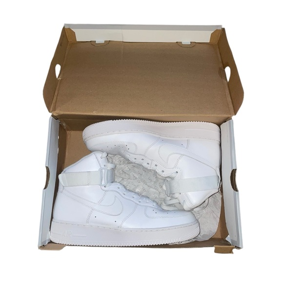 nike air force 1 high ‘07 shoes white high top sneakers - Picture 10 of 11
